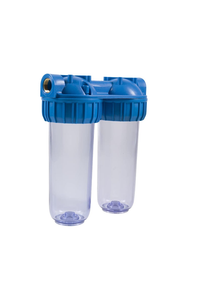 Bluonics Dual Whole House Water Filter Purifier with Carbon Block and Sediment Filters - Image 5